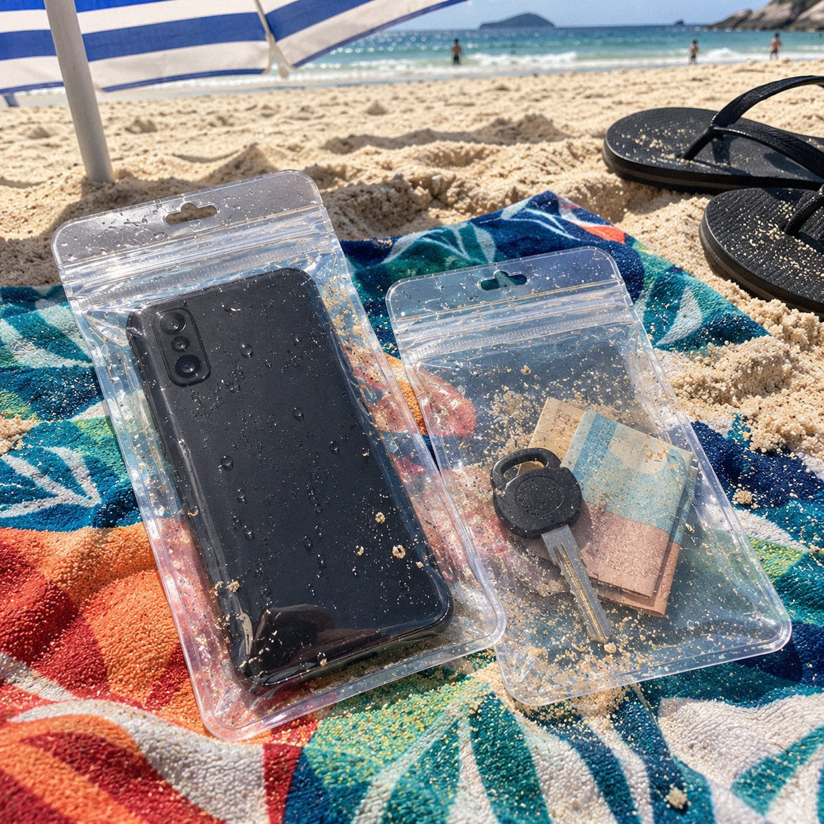 Mergulho · Bolsa estanque pra celular (kit 2) (no dia a dia)