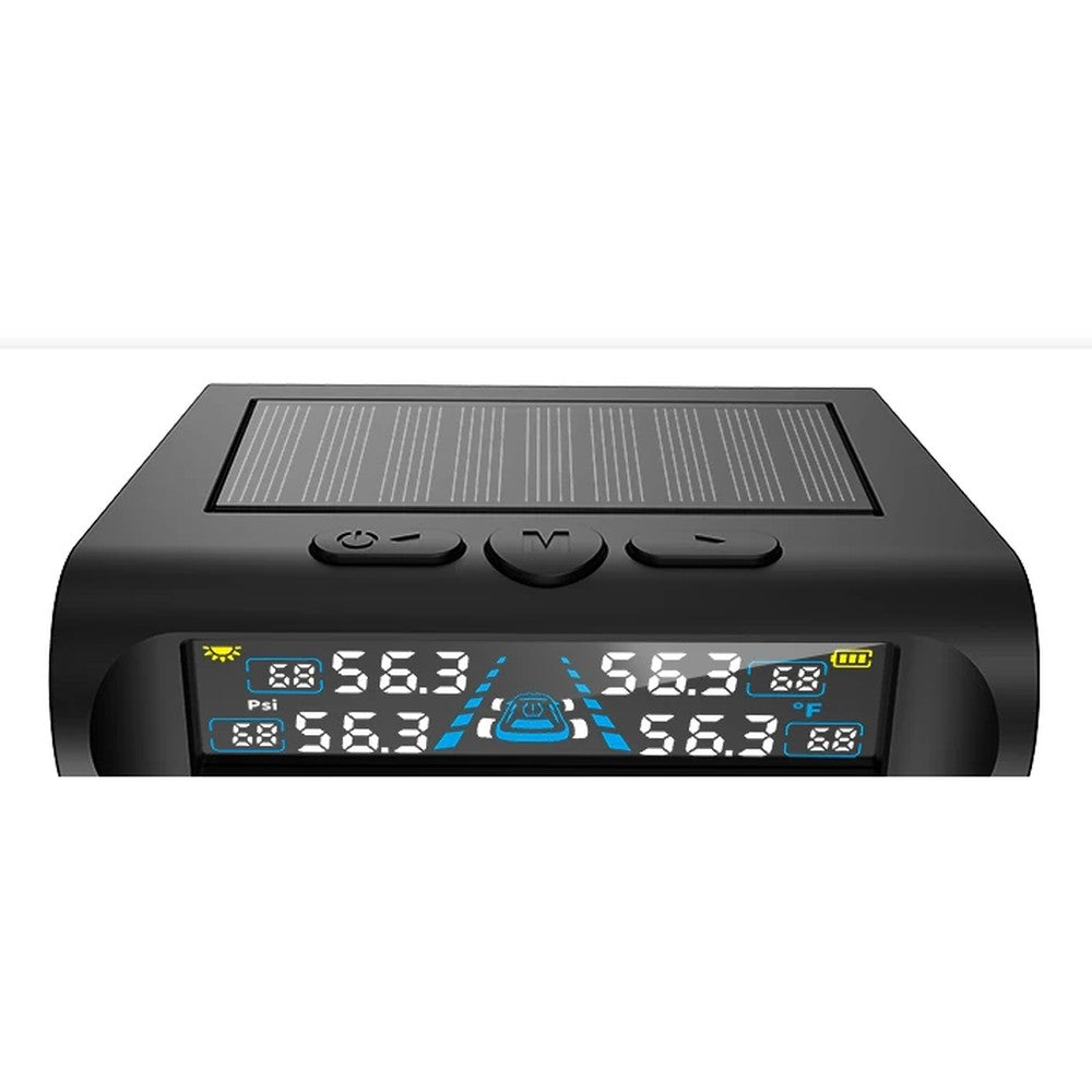 Calibra · Monitor de pressão dos pneus solar