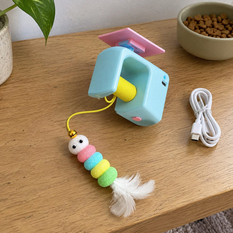 Pardal · Brinquedo de porta automático pra gato