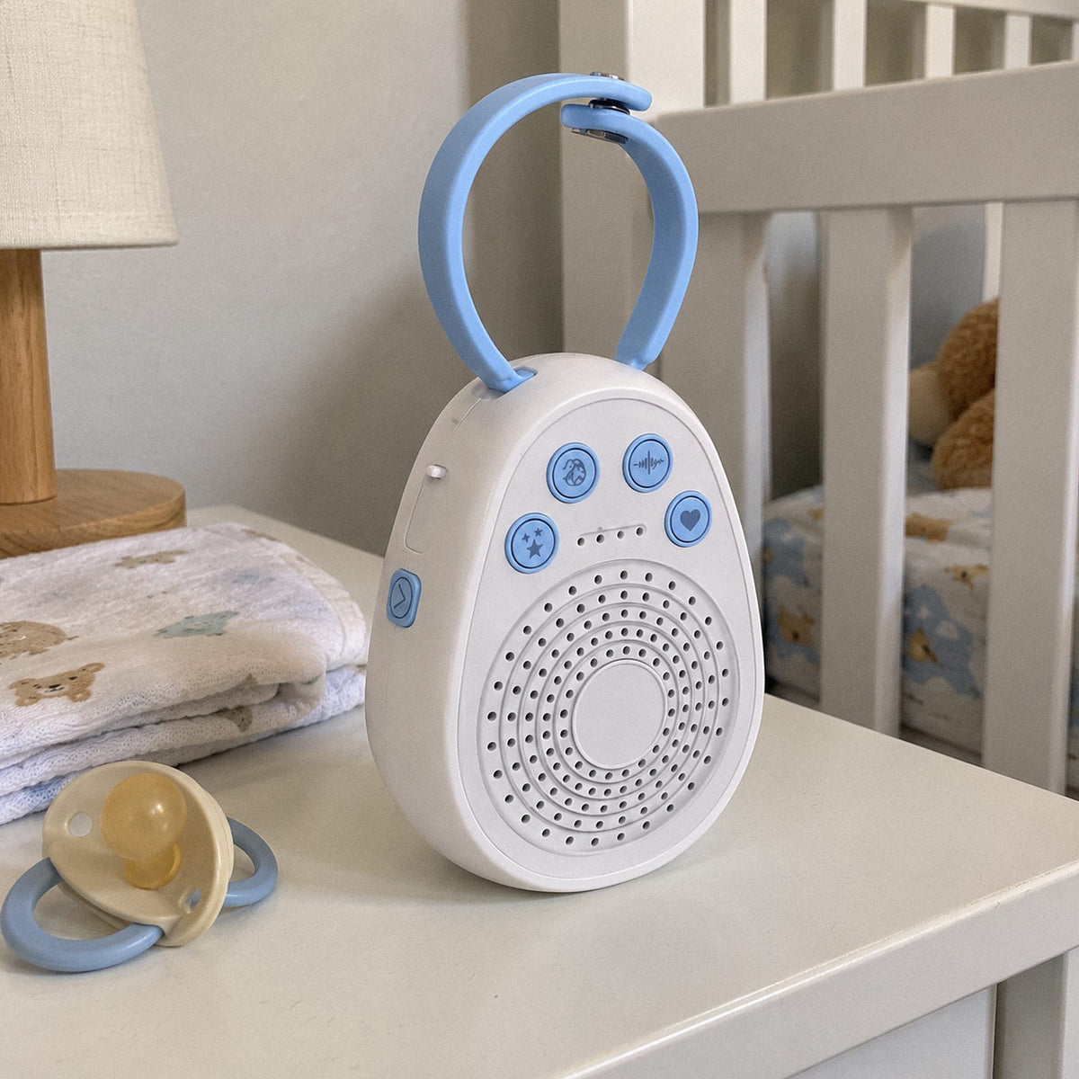 Soninho · Máquina de ruído branco portátil