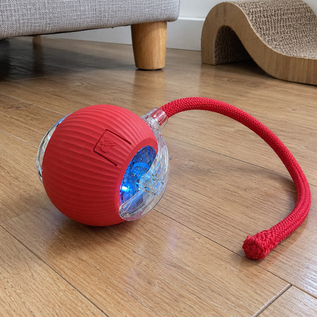 Bolota · Bola automática com rabinho pra gato