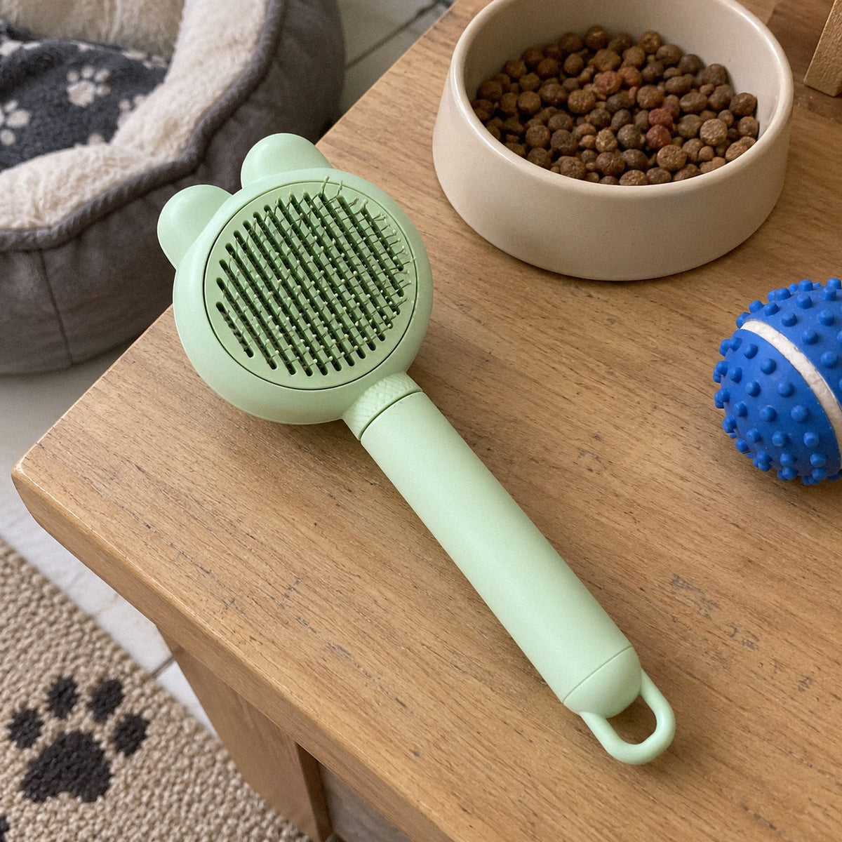 Escovinha · Escova autolimpante pra pet