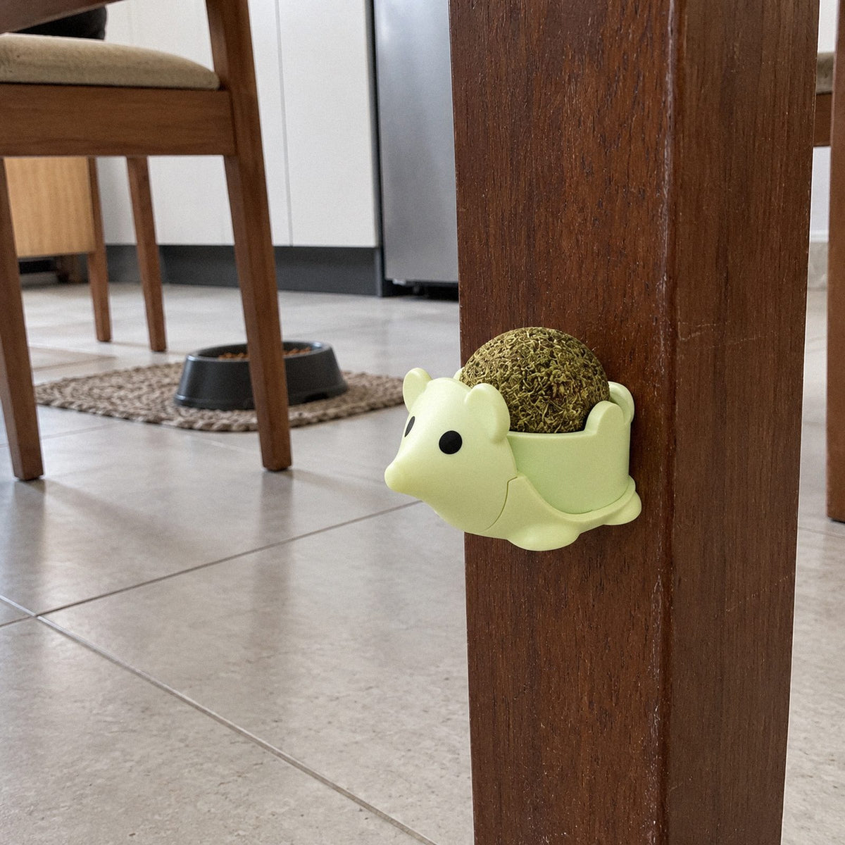 Ouriço · Bola de catnip de parede (no dia a dia)
