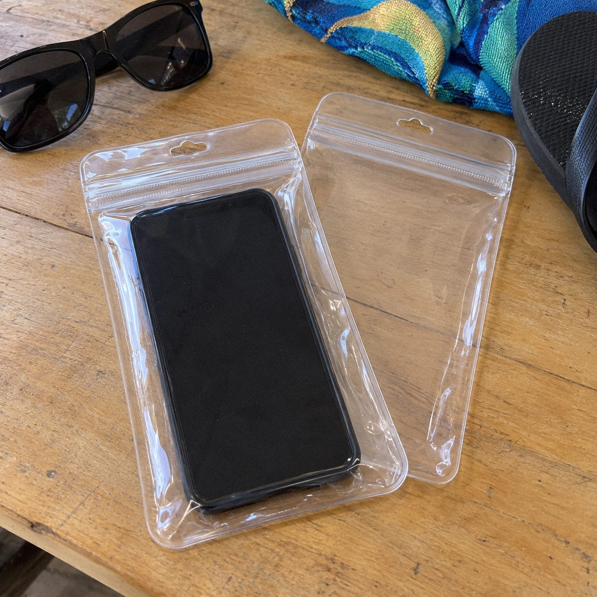 Mergulho · Bolsa estanque pra celular (kit 2)