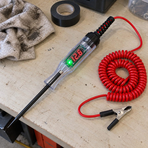 Teste · Caneta testadora de circuito automotivo
