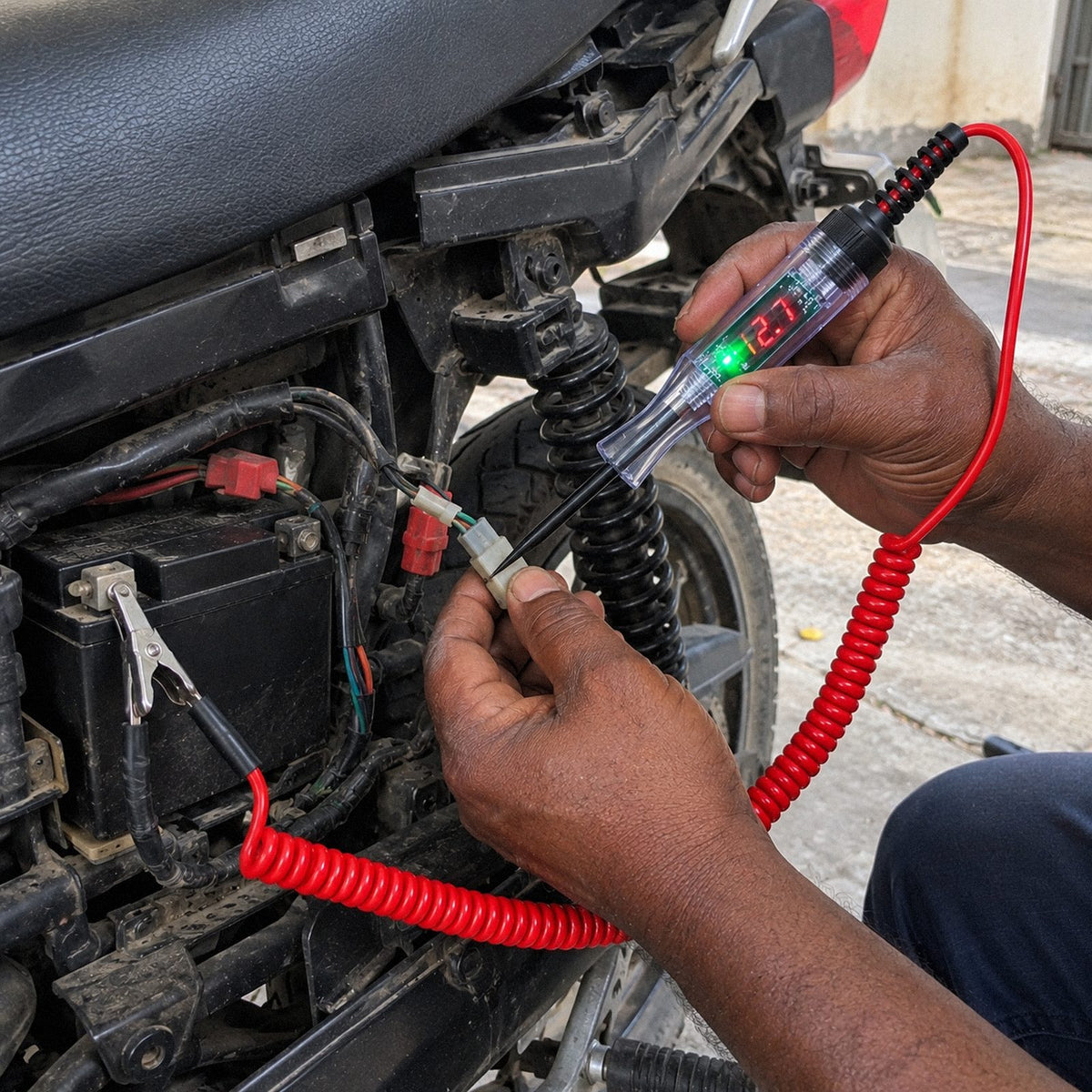 Teste · Caneta testadora de circuito automotivo (no dia a dia)